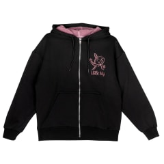 小物 THE EDOONI hoodie muffler BLACK THE EDOONI hoodie muffler BLACK